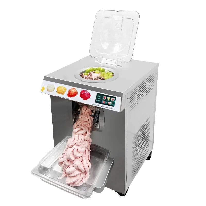 Italian handmade ice cream maker vertical, fully automatic