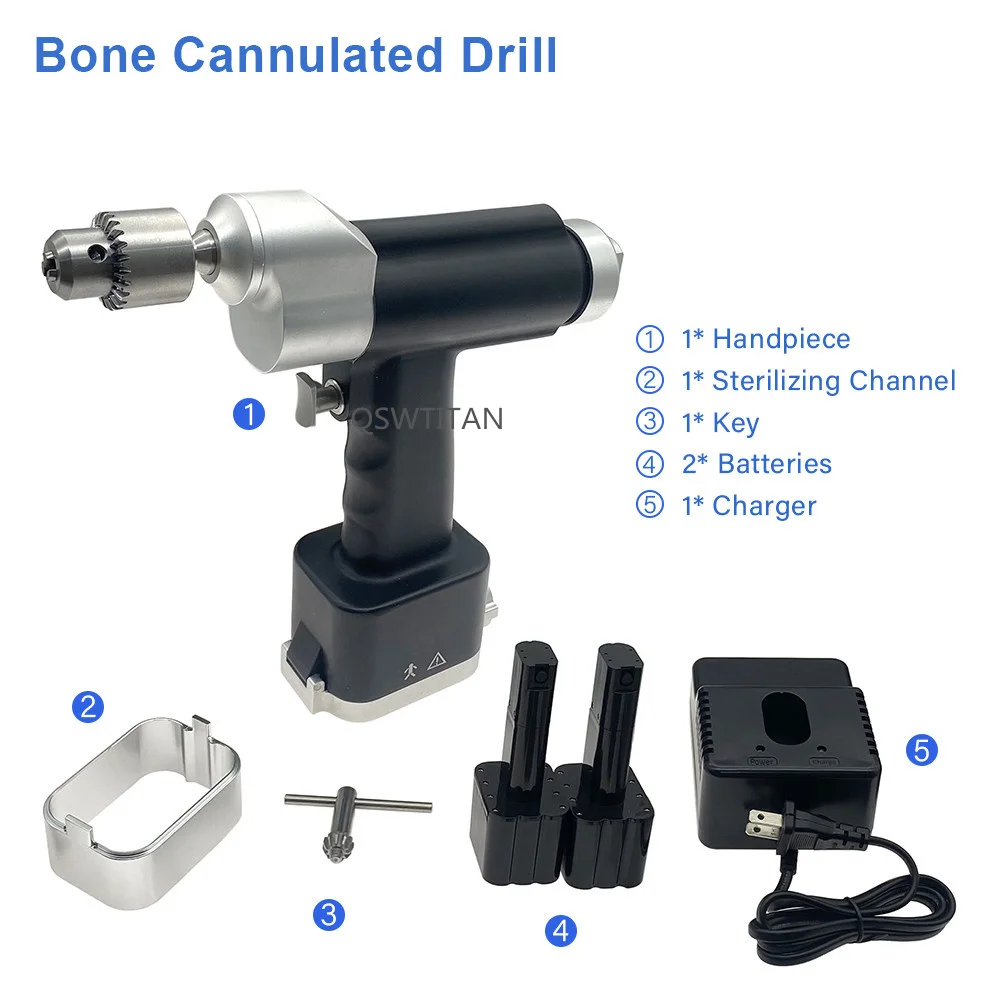 Ortopedyczne wiertło kaniulowane do chirurgii urazowej wiertło kostne weterynaryjne medyczne przyrządy chirurgiczne ortopedyczne