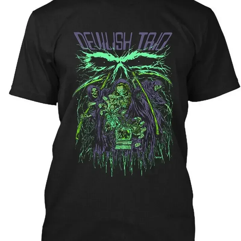 NEW POPULAR Devilish Trio American Vintage Art Classic T SHIRT S 4XL