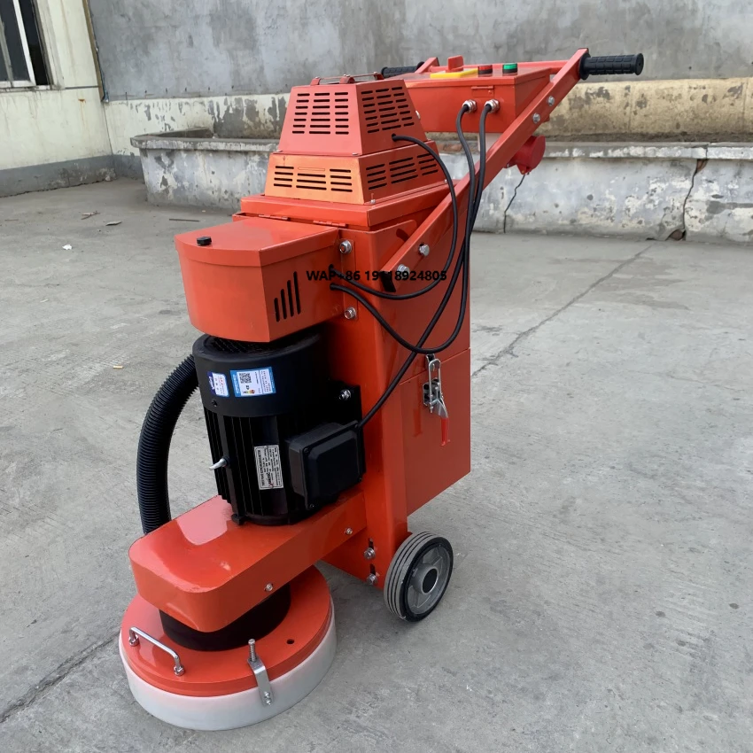 

High Quality China Epoxy Resin Concrete Grinding Machine Hand Diamond Floor Concrete Grinder with Engine Core Component