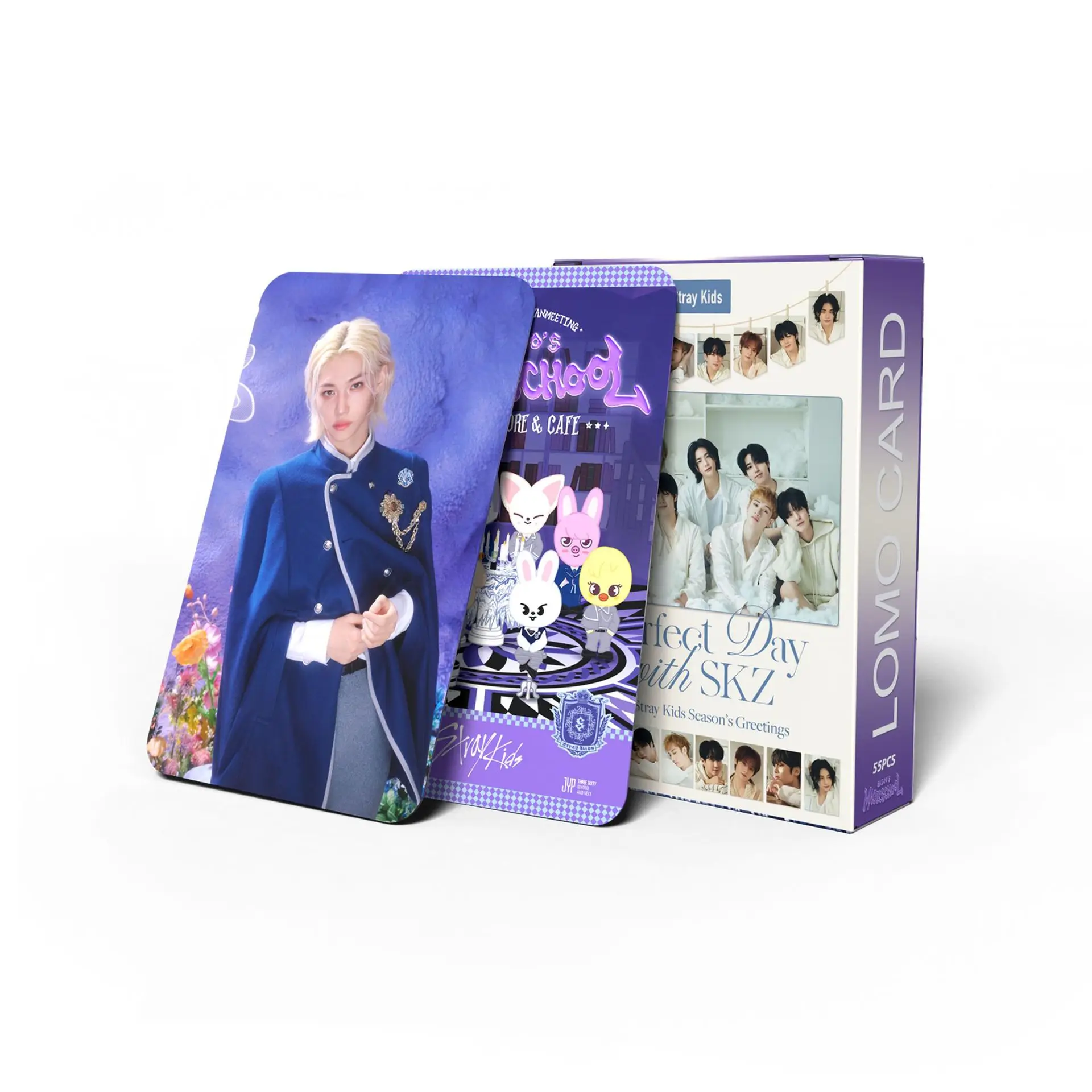 การ์ดโลโม่ StrayKids 55 ใบ, การ์ดรูปคนดัง, คอลเลกชันการ์ดสนับสนุนหลี่หลงฝู, คอลเลกชันการ์ดเกม