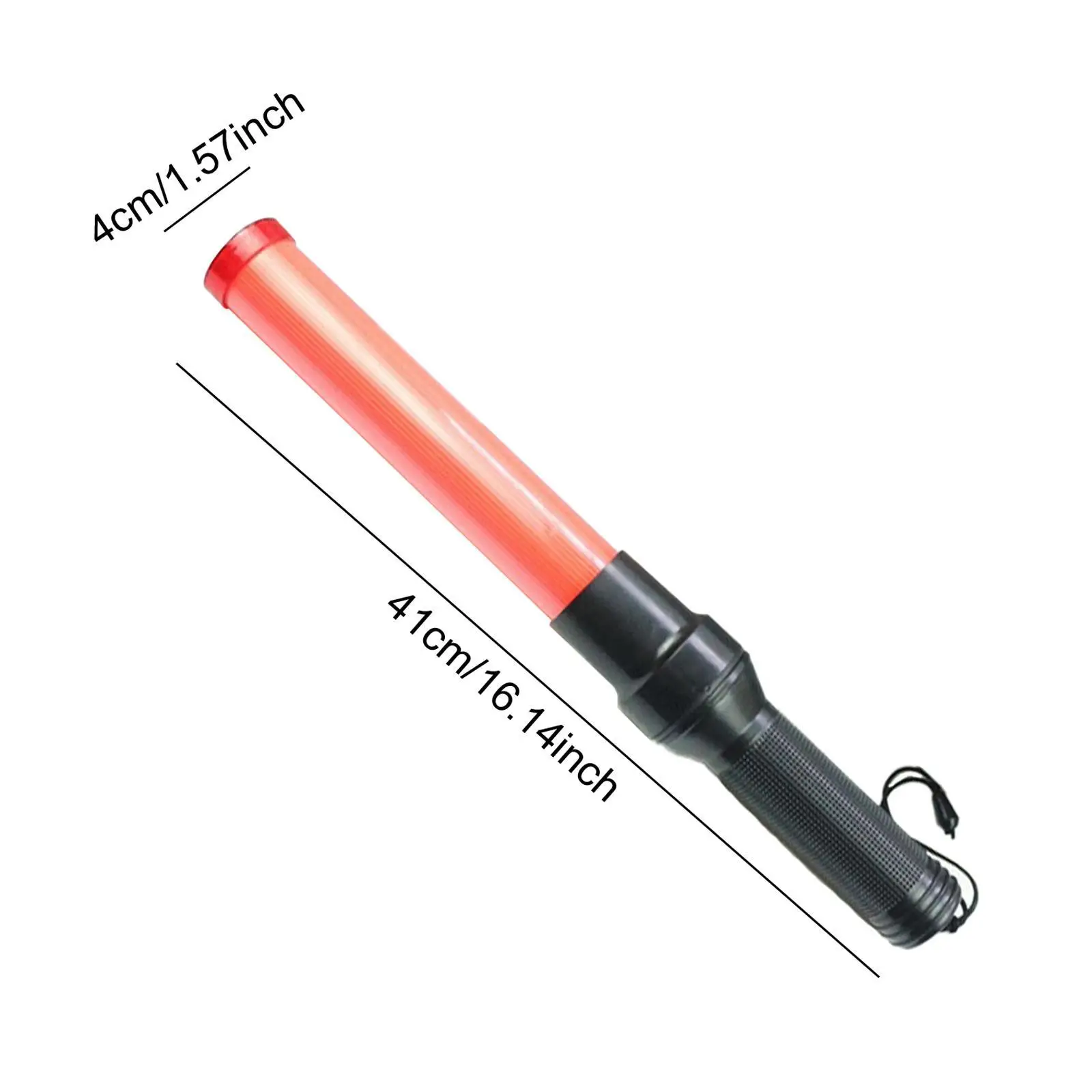16.14" LED Traffic Control Stick Traffic Signal Stick for Road Car Directing