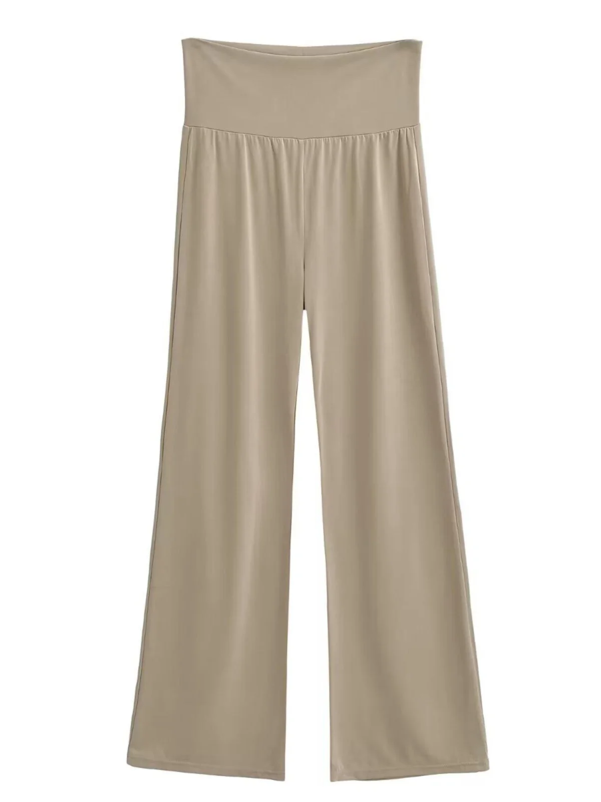 กางเกงลำลองทรงขากว้างสไตล์อเมริกันเอวสูง กางเกงขายาวทรงหลวม ช่วยให้ดูผอมลง สวมใส่สบาย ทรงหลวม แฟชั่นสตรีทแวร์