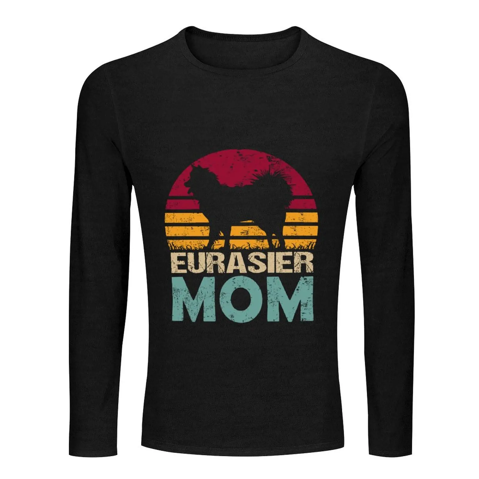 Eurasier Dog Vintage Mom Girl Gift Long T-Shirt sweat shirt anime mens t shirt graphic