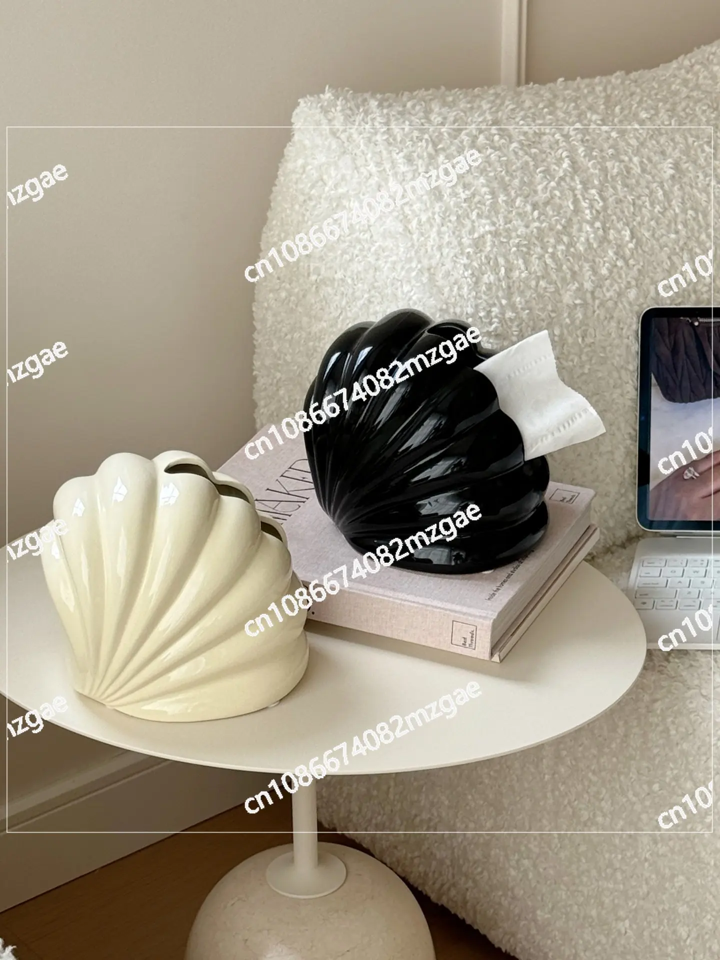 

Премиальная керамическая коробка для салфеток в форме коробки для напитков, настольный декор для гостиной, художественный, милый, креативный, декоративный элемент