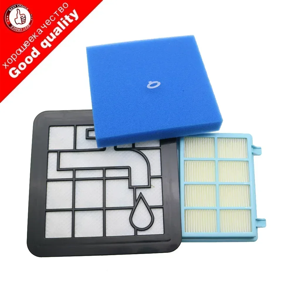 Моющийся набор фильтров для пылесоса Philips Power Pro Compact FC9331/09 FC9332/09 FC8010/01 Моющийся набор фильтров для пылесоса Philips Power Pro Compact FC9331/09 FC9332/09 FC8010/01