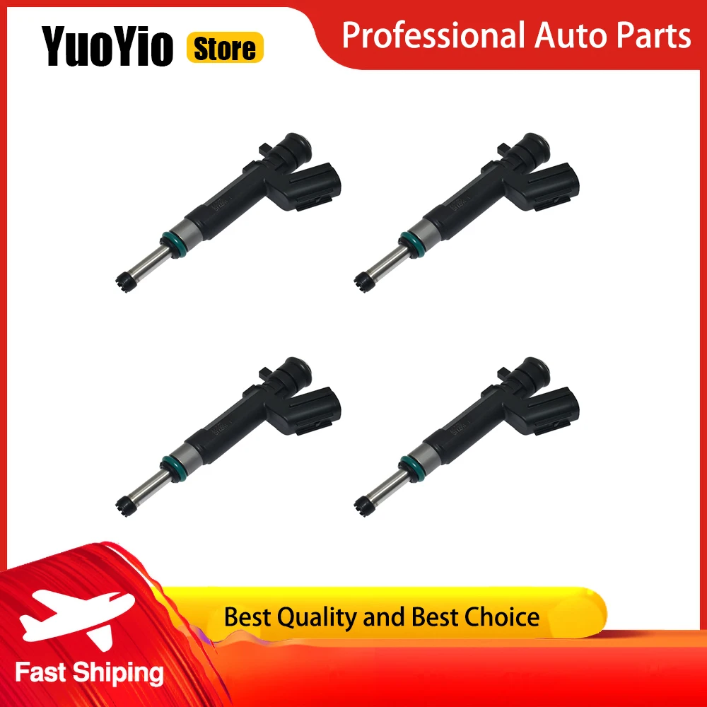 YuoYio 4Pcs New Fuel Injection Nozzle 16600-1KT0A For Nissan Versa 1.6L L4 2012-2015