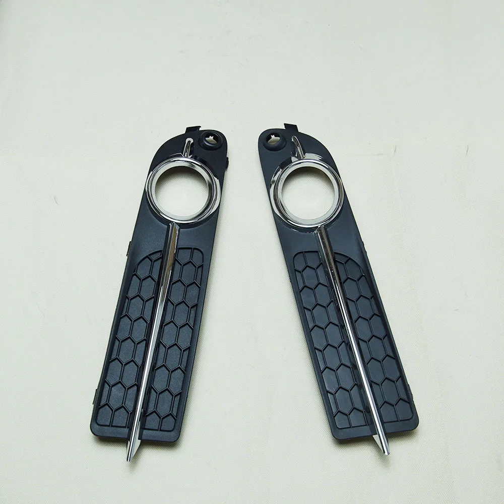 30790919 30790920 Front Bumper Fog Light Frame Fog Lamp Cover Moulding Trim For Volvo S80 S80L V70 2008-2013