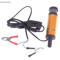 12V DC Robust Electric Submersible Pump 38MM Fuel Transfer Diesel Water Pumping Single Piece Solution for Efficient Liquid Handl
