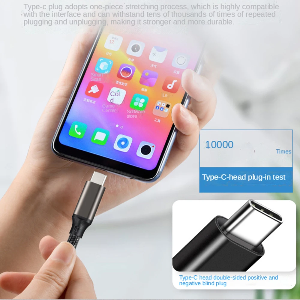 USB3.2 Gen2 20Gbps Cáp USB C Cho Samsung SSD X5 Tương Thích Thunderbolt 3 PD100W 4K Vide Cho samsung Macbook Pro PD Cáp