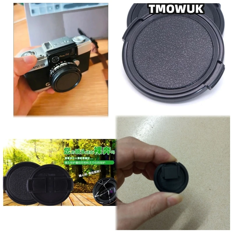 

For PENTAX K-S1 Ist D K-3II K-1000 Q-S1 K-5 II K-x M-E Camera Lens Cap Protective Cover Center Pinch Snap-on 49mm 52 55 58 62 67