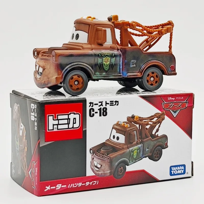 

Takara Tomy Tomica Cartoon Character Car Racing C-18 Model Toy Car Alloy Car Static Model Mini Vehicles Kids Birthday Gift Toys