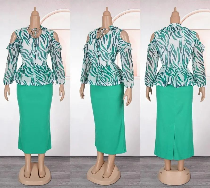 

Elegant plus Size African Print Robe for Women Summer 2026 Fashion Office Lady Long Dress for Wedding Party Turkey Style