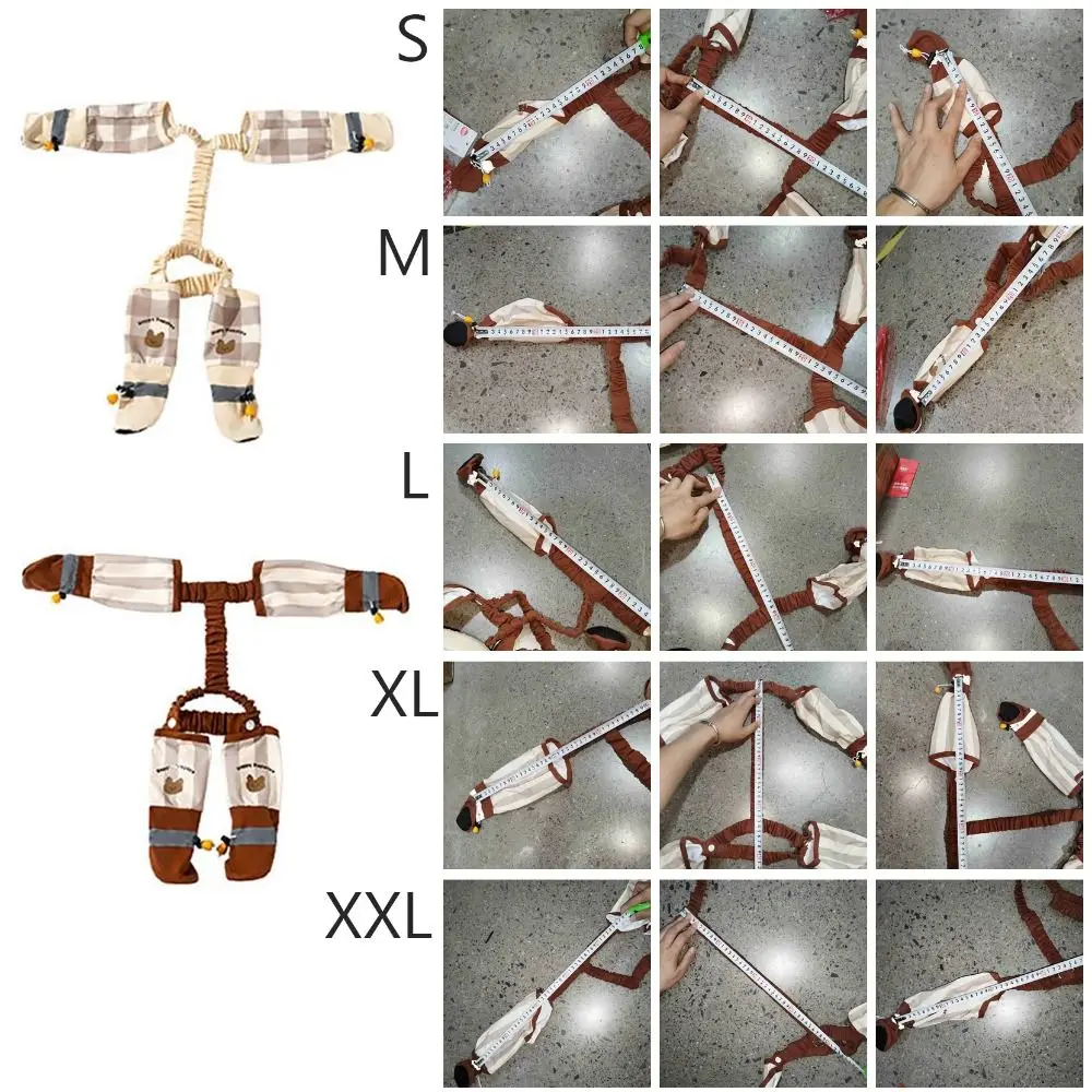 Reflective Stripe Pet Strolling Going Out Pants Adjustable Dust-proof Dog Boot Leggings Full Leg Protection Waterproof