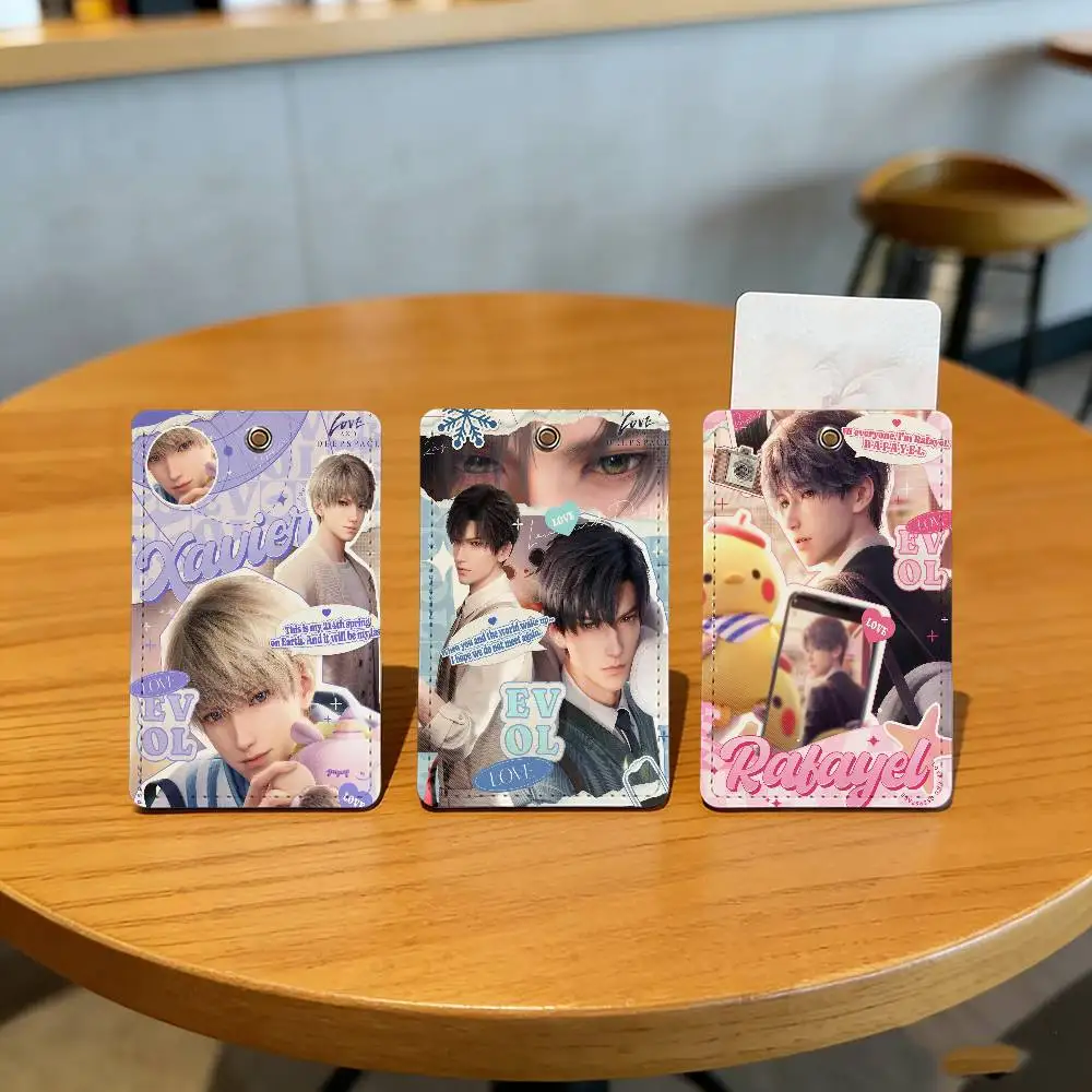 لعبة الحب وD-DEEPSPACE Sylus Zayne Xavier 83 مشبك بطاقات كم واقي حافلة البنك بطاقة الائتمان كم واقية بطاقة الهوية