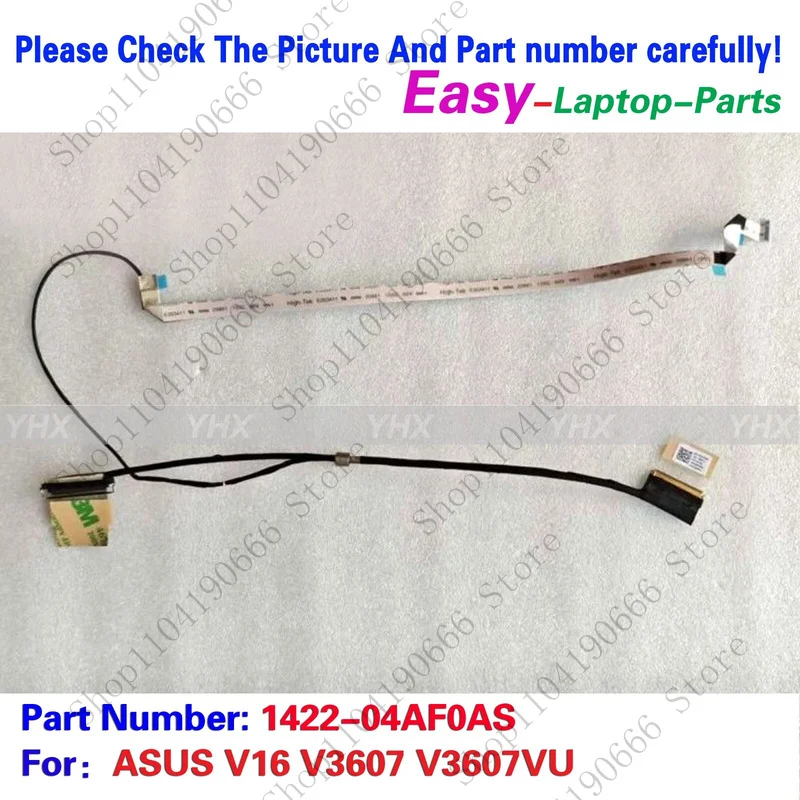 

bd New For ASUS V16 V3607 V3607VU EDP CABLE 1422-04AF0AS.