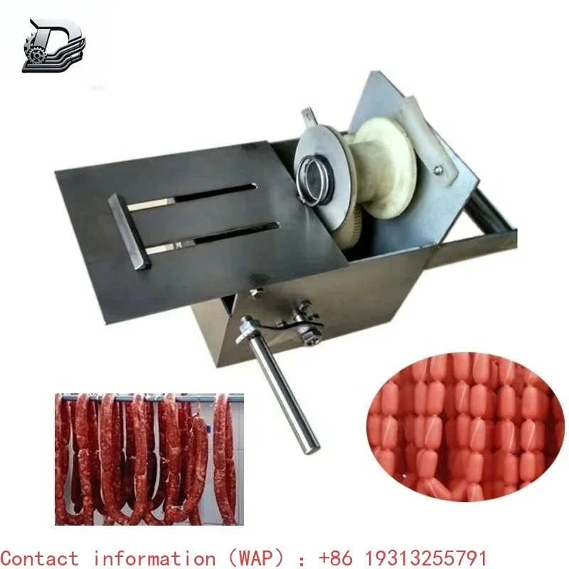 

【Best-selling】Manual Sausage Clipping Machine Stainless Steel Multifunctional Sausage Knotting Binding Tying Equipment