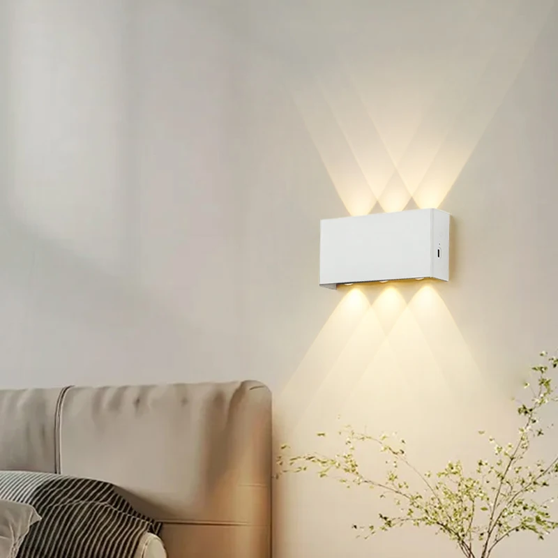 Wiederaufladbare LED-Wandleuchte 5200mAh, Magnetische Kabellose Wandlampe mit Fernbedienung, 3 Farbtemperaturen, 4 Farben Verfügbar – Detail 4