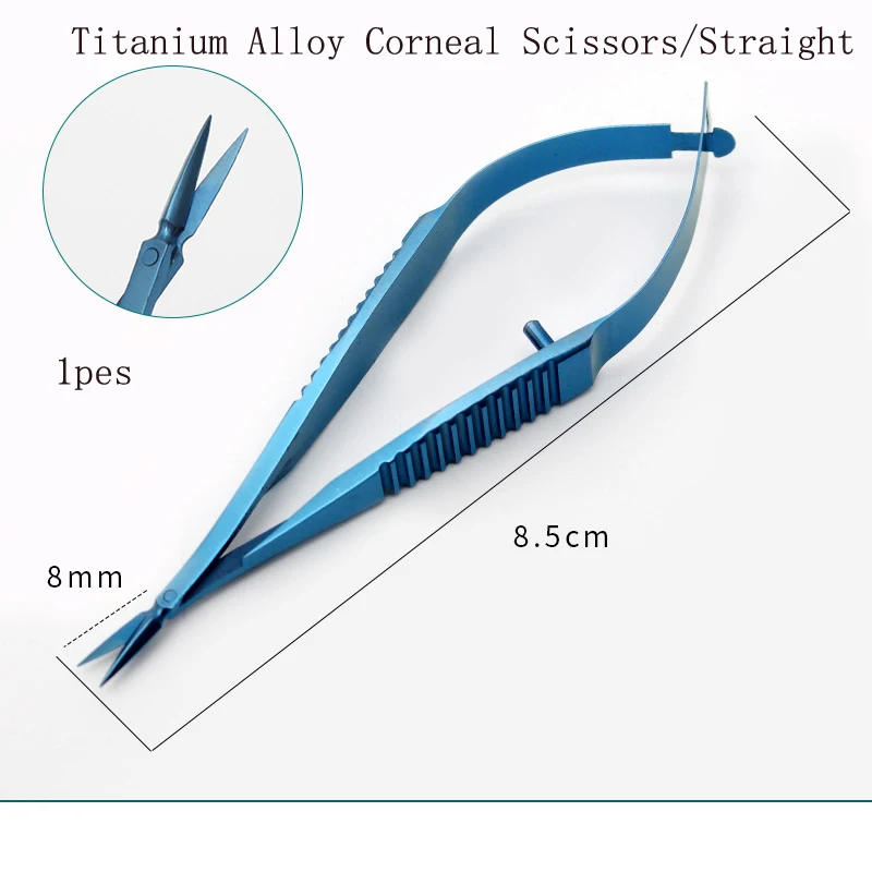 Venus กรรไกร Ophthalmic กล้องจุลทรรศน์ความงามคู่ตาเย็บตัด8.5ซม.กรรไกร Express