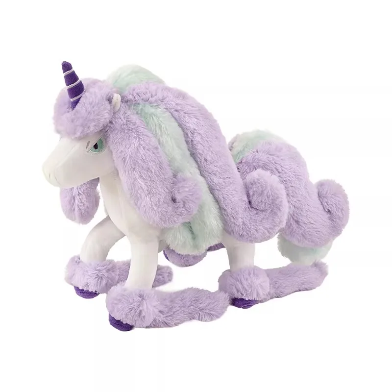 

Pokémon Center Galar Region Ponyta &Rapidash plush Toy Doll The foot has a movable skeleton