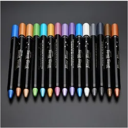 Pearlescent Eyeshadow Pencil Waterproof Glitter Shimmer Eye Shadow Pen Eyeliner Sticks Long Lasting Eyes Make Up Tools Wholesale