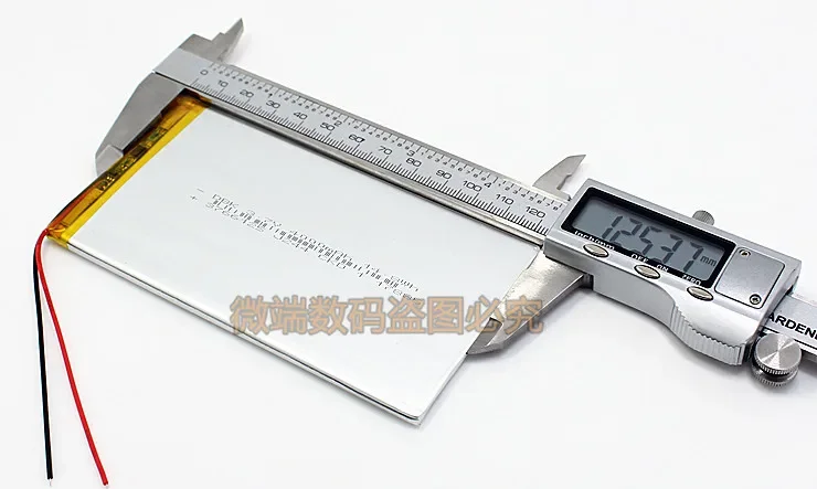 3766125   Für Onda v811 v801 v812 7 Zoll 8 Zoll Tablet PC Universal 3,7 V Polymer-Akku wiederaufladbare Li-Ionen-Zelle