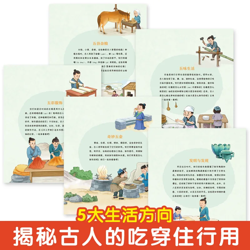 Incredibili creazioni scientifiche, enciclopediche tecnologiche antiche, libri di lettura extracurriculari