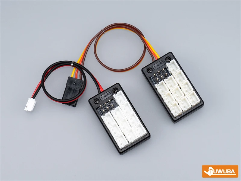 RC Truck Licht Expansion Board PH2.0 DuPont 2,54 Erweiterung Modul Für Tamiya MFC-03 RC Lkw Teile 1/14 770S Auto Zubehör DIY – Detail 6