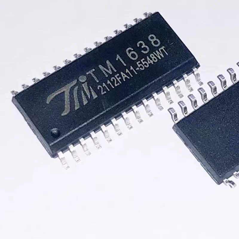 10Pcs New Original Tm1638 Sop-28 Light-Emitting Diode Display Driver Control Ic Chip