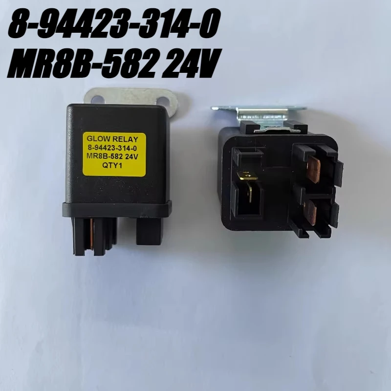 （Brand New Original）1pcs/lot 100% original genuine relay:8-94423-314-0 MR8B-582 24V Preheating relay