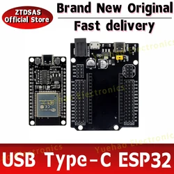 USB Type-C ESP32 development board CH340C WiFi + Bluetooth ultra low power dual core