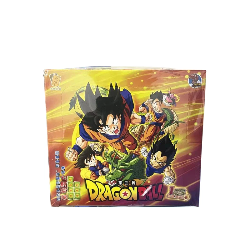 Little Dinosaur Dragon Ball Kakarotto Bejta Yonsei Single Pack Whole Box Rare Collection Card Christmas Birthday Gift Toys