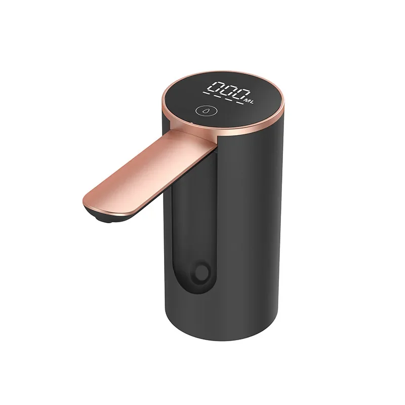 ปั๊มน้ําไฟฟ้าตู้น้ําในครัวเรือนพับลํากล้องน้ําสมาร์ทขวดน้ําปั๊มครัวชาร์จอุปกรณ์ดูด