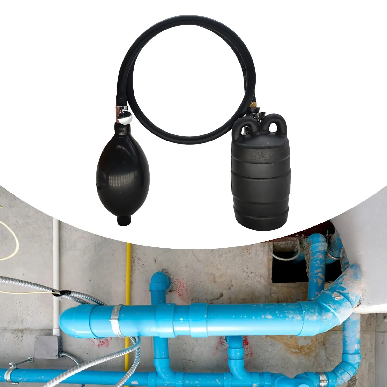 Professional Inflatable Pipe Plug Sturdy Rubber Sewer Test Plug for Versatile Pipeline Maintenance Solutions