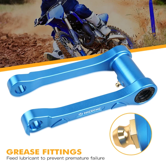 For Yamaha YZ125 YZ250 2006-2024 YZ125X YZ250X 2020-2023 WR250F WR450F 2006  Rear Shock Linkage Arm Kit 1.5'' Lowering Link - AliExpress 201355758