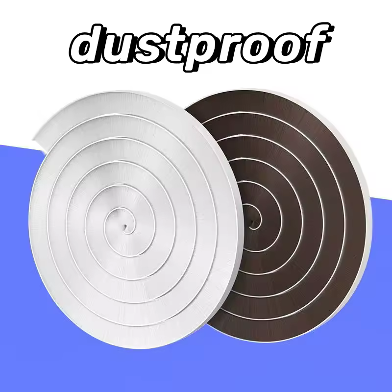Self-adhesive Bristles Wool Pile Weatherstrip Door Window Brush Seal 7/9 X 5mm 9mm 12mm 15mm 23mm Warm Winter Gray White Brown - Image 6