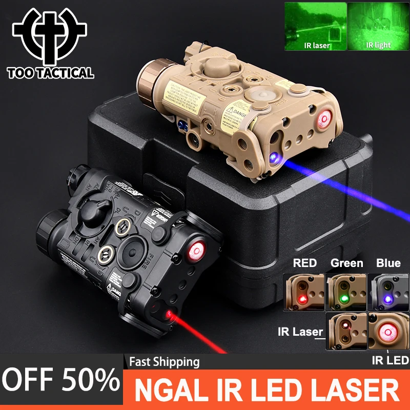 Tactical Wadsn L3 NGAL IR Illuminator NGAL-L3 Red Blue Green Dot Indicator Infrared Sight Pointer Laser For Hunting 20mm Rail