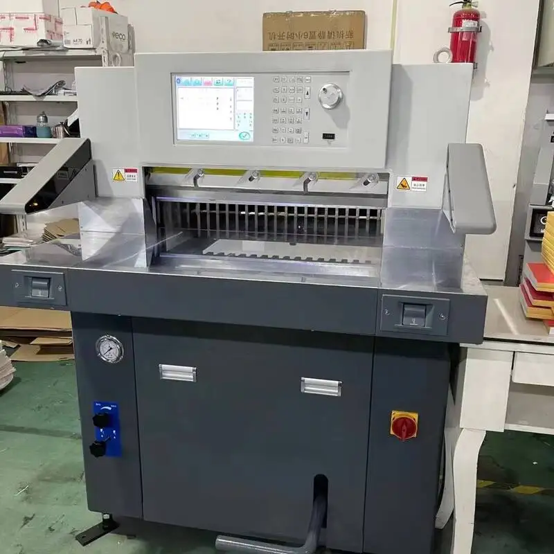 Program Hydronic Paper Cutting Machine 500PX Hydraulic Paper Cutter Machine 490 mm
