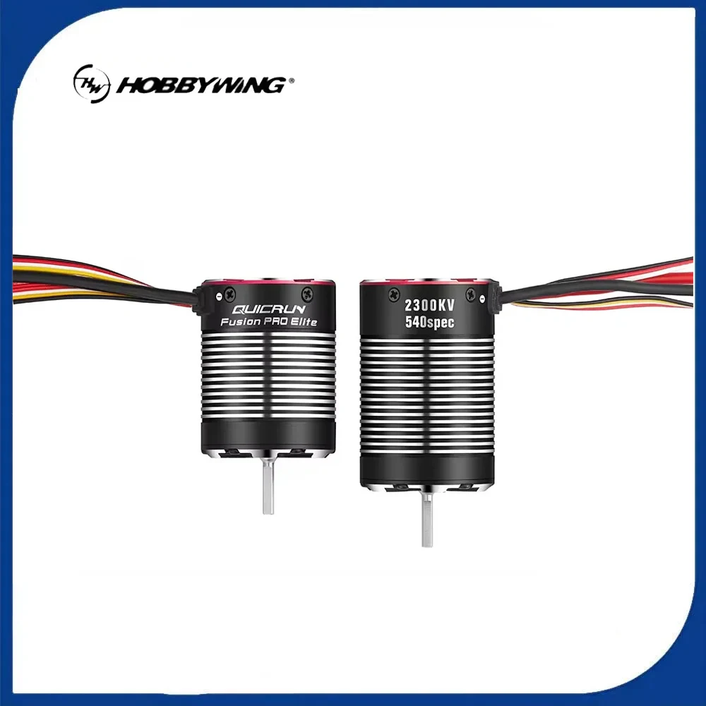 

Hobbywing QUICRUN Fusion Pro Elite 2300KV Waterproof Brushless 2 In 1 Crawler Motor For RC Car Truck Crawling Vehicle