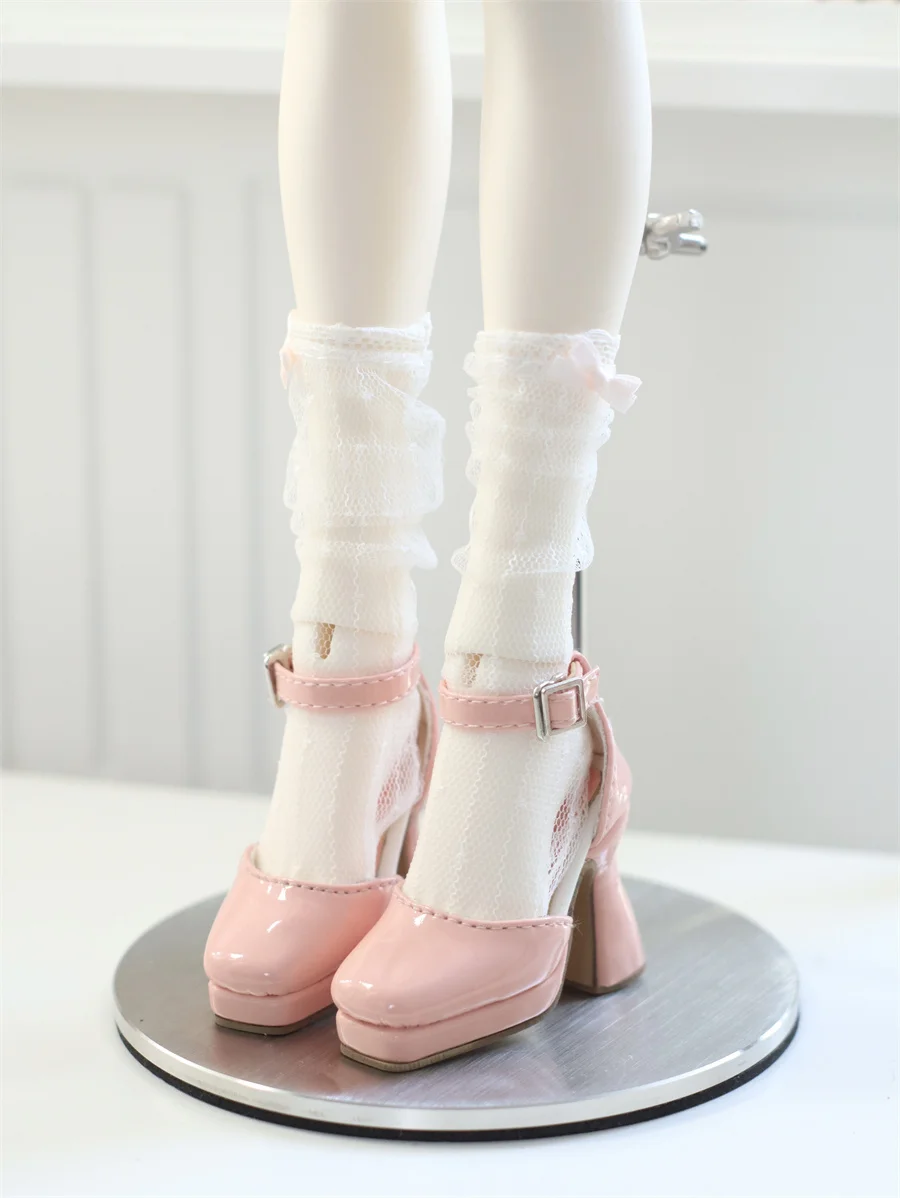 BJD Doll shoes gl, dfh 1/4 female High heels Square head multi-color multi-matching elegant high heels BJD doll accessories