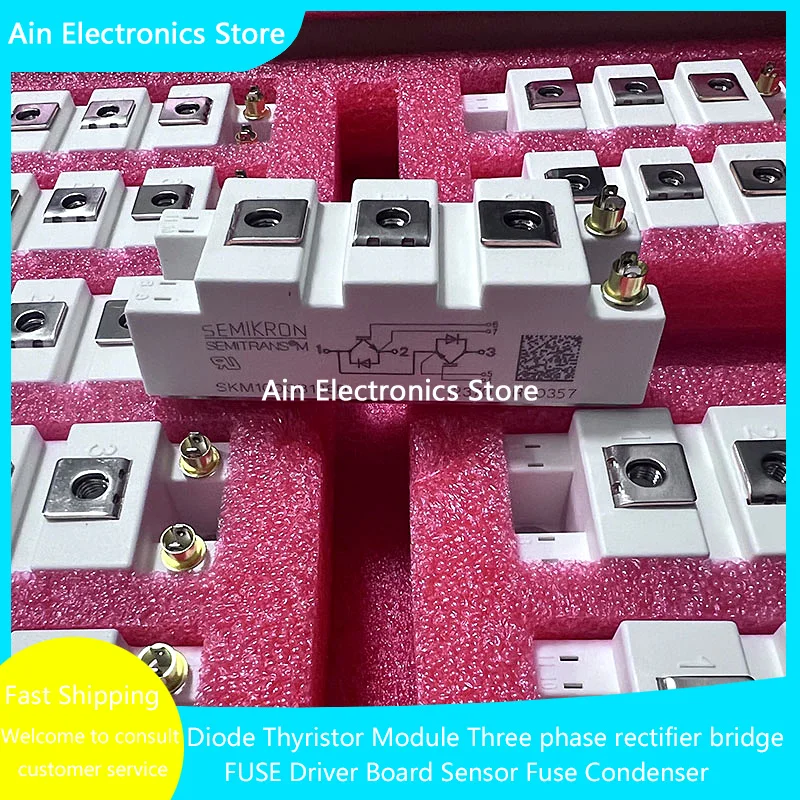 

SKM100GB128D SKM100GBT123D SKM100GB12T4 SKM75GB12T4 SKM75GB123D SKM75GB12V SKM75GB173D NEW ORIGINAL IGBT MODULE IN STOCK