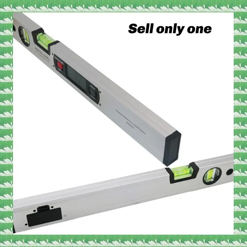 ONCE Digital Spirit Level Gauges Finder Withbubble Protractor Magnetic Graduated Angle Gauge 400Mm Digital Level