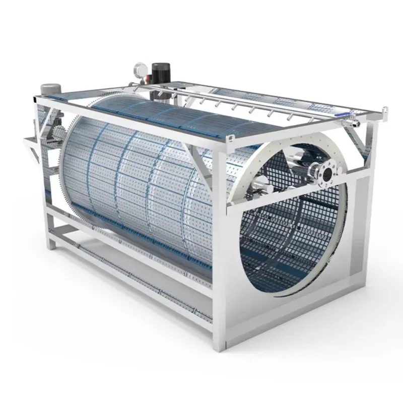 Cowater Gravity Drum Filter for Aquaculture Industrial Water Treatment Sinking Drum Filter