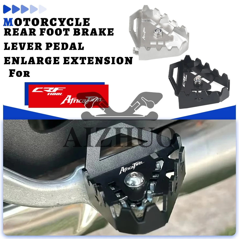 

For Honda CRF1100L Africa Twin CRF 1100 L Adventure Sports Rear Brake Lever Pedal Enlarger Extension 2020 2021 2022 2023 2024