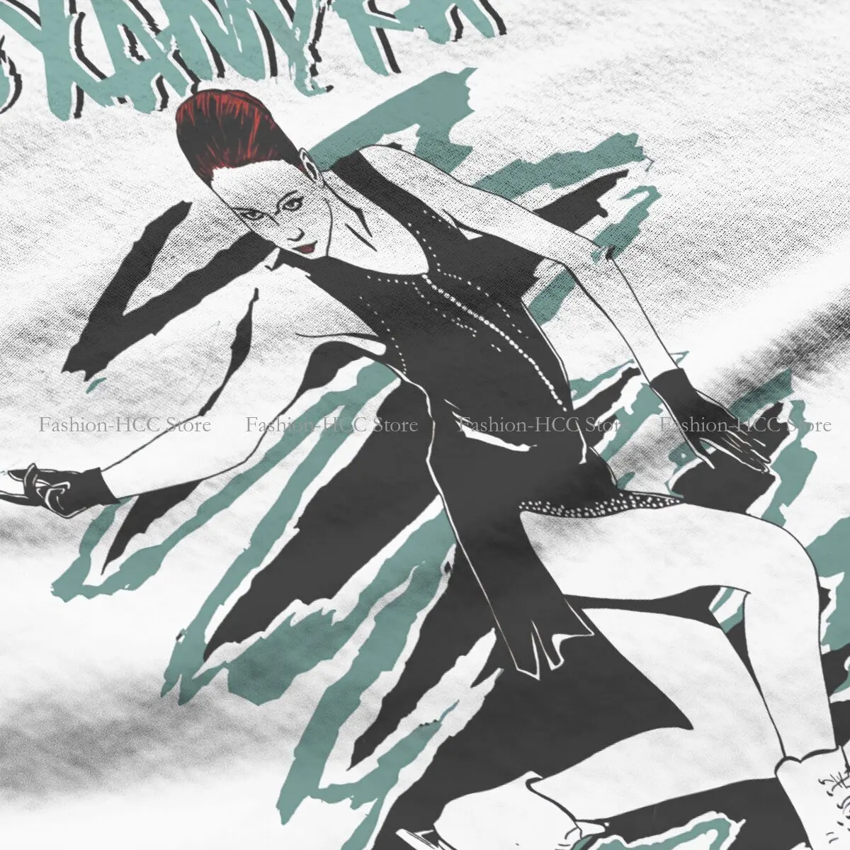 Picture 4: Alexandra Unique TShirt Figure Skating Top Quality Hip Hop Graphic  T Shirt Stuff