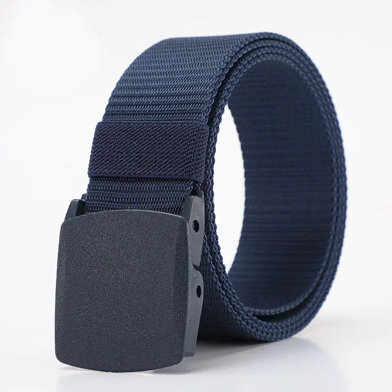 Automatic Men\'s Military Buckle Nylon Belt Outdoor Hunting Multifunctional Tactical Canvas Belt High Quality Men\'s Military Belt