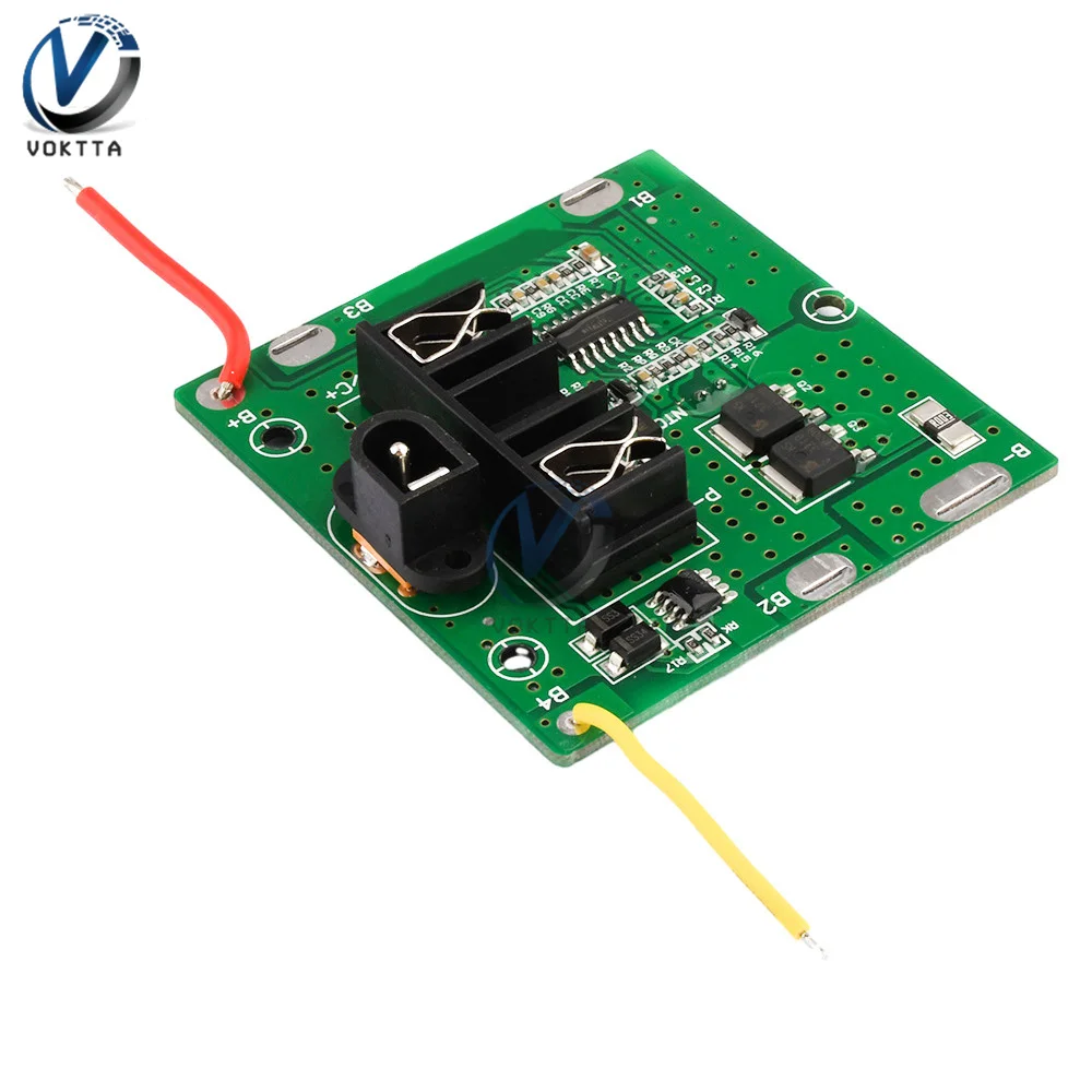 5S 21V Lithium Battery Protection Board 18650 Battery Charging Board Connector PCB Circuit Board BMS Module For Power Tools