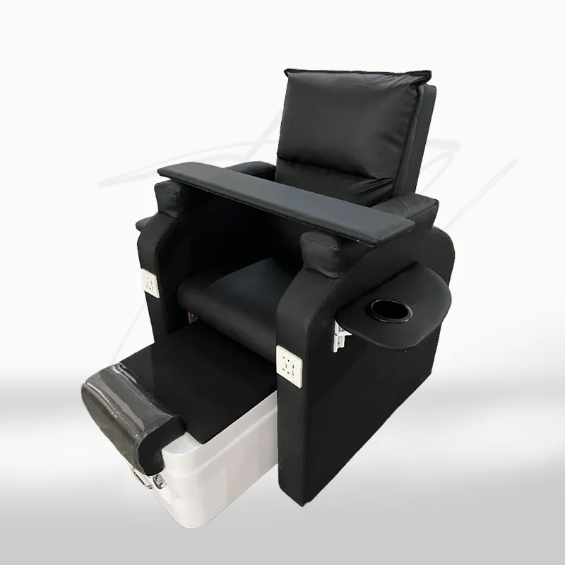 SPA Pedicure Chair, Electric Foot Massage and Bath with Reclining Sofa for Professional Nail Salon