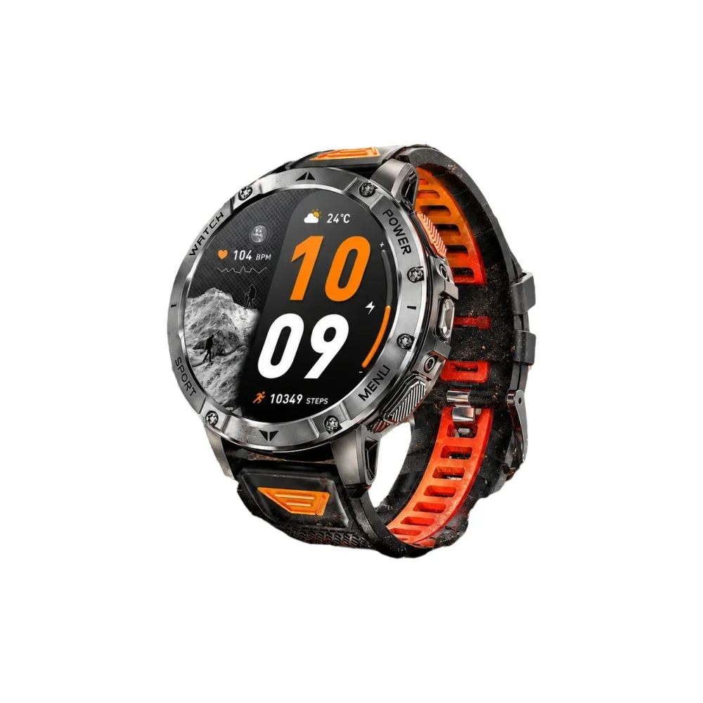 【DE Lokallager】2026 Neue Militär-Smartwatch für Herren,1,7-Zoll HD-Display,1400mAh Ultra-Akku,Bluetooth-Anruf,IP68 wasserdicht,100+ Sportmodi,Herzfrequenz SpO2 Monitor,kompatibel Android iOS