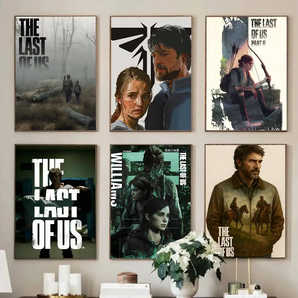 لعبة The Last Of Us ملصق جيد ملصقات لوحات زخرفية دراسة غرفة نوم بار حائط الخلفية الجداريات الهدايا